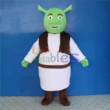 Inflatable Shrek Costume Cartoon Monster Role Animation Character Prop Decoration Clothes for Halloween