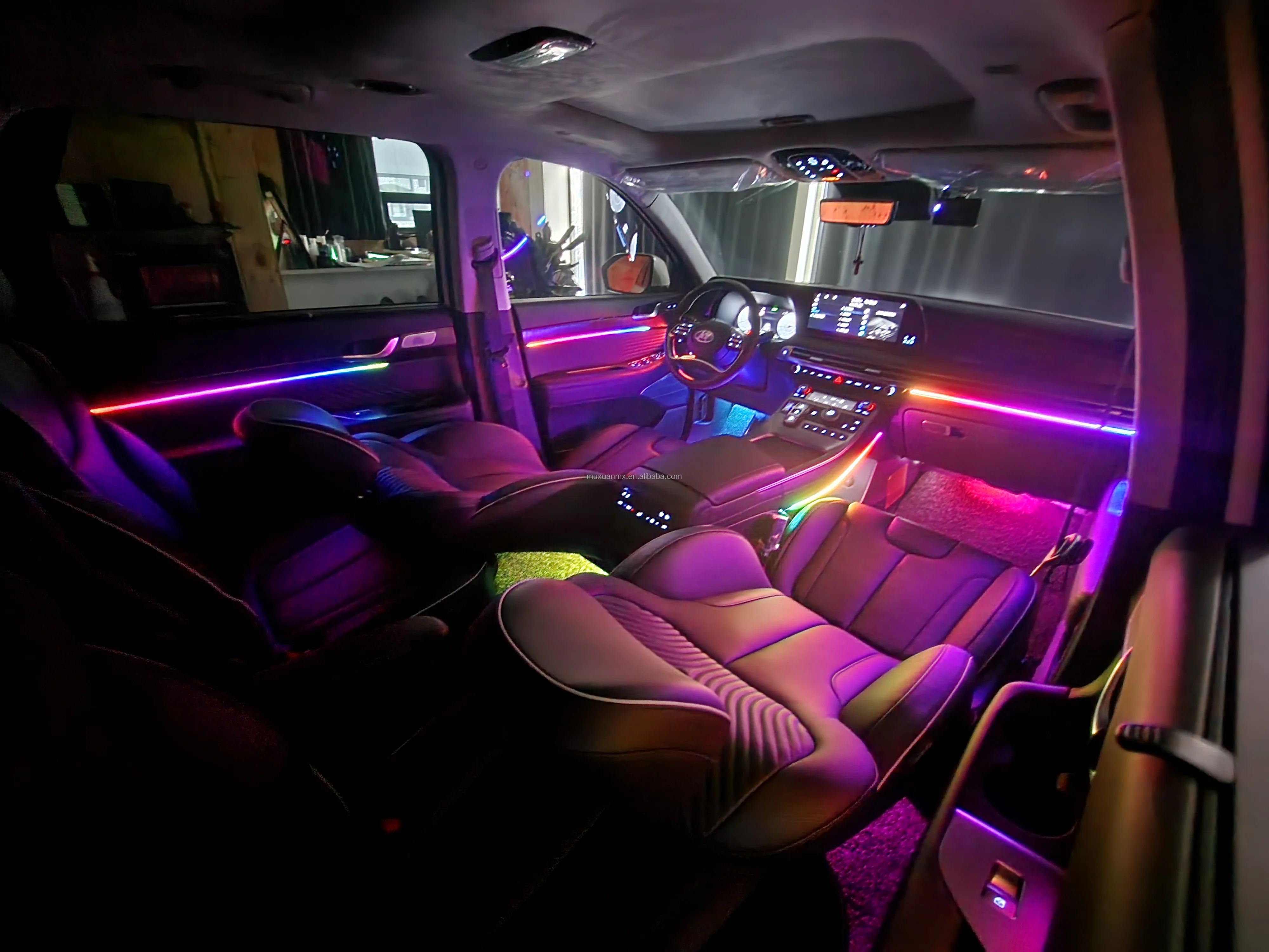 22 In 1 Symphony Ambient Light Car Interior Led Acrylic Guide Fiber