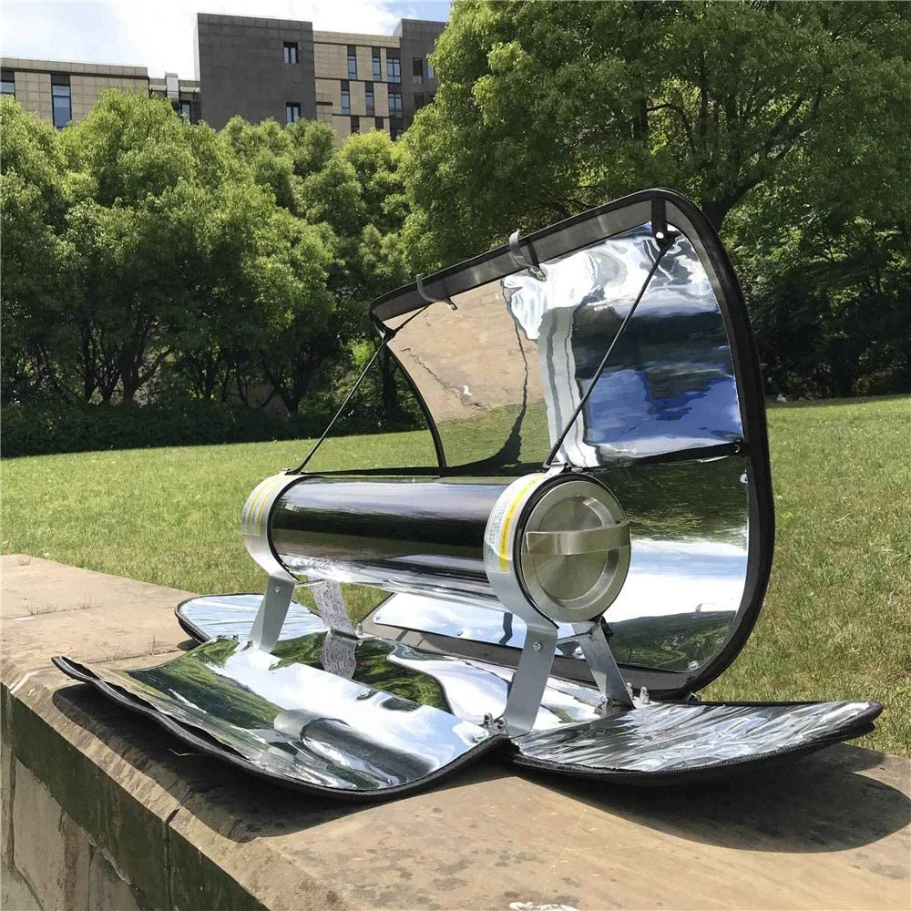 Mini Solar Cooker Higher Efficiency Portable Solar Cooker - 550F Max Temp