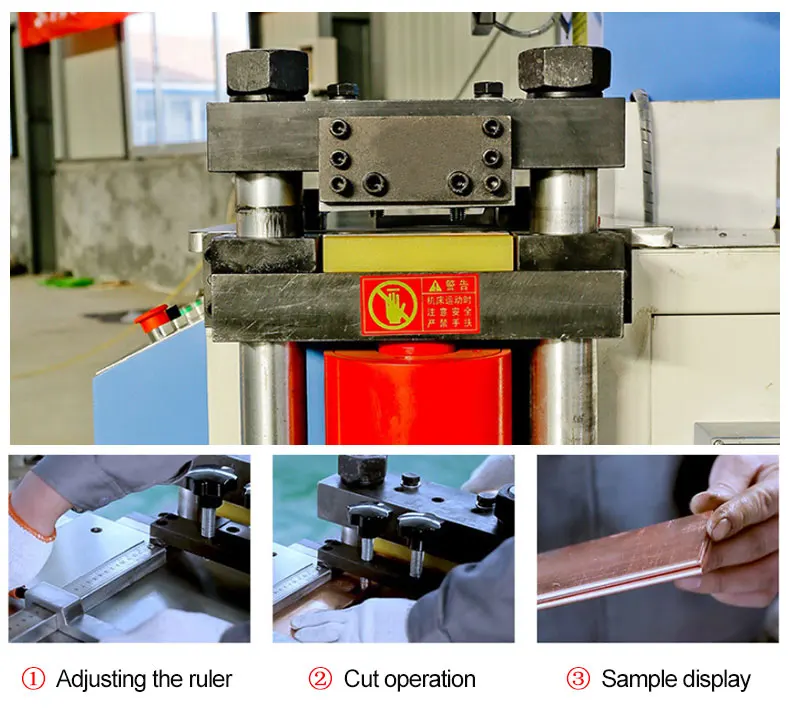Copper Busbar Turret Processing Machine Of Punching And Bending Cutting Copper Busbar Turret Processing Machine Of Punching And Bending Cutting