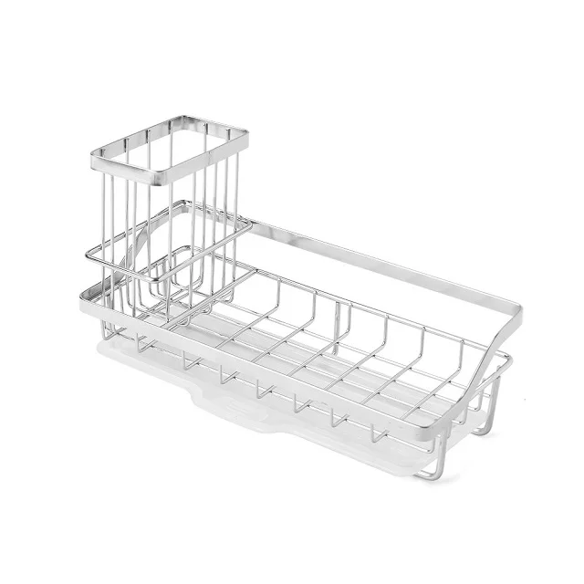 Portasapone Con Ventosa In Argento Da 1 Pezzi, In Acciaio Inox 304 Portasapone Portaspugna Vassoio Portaoggetti Durevole Per Bagno E Cucina Senza Foratura 84361912