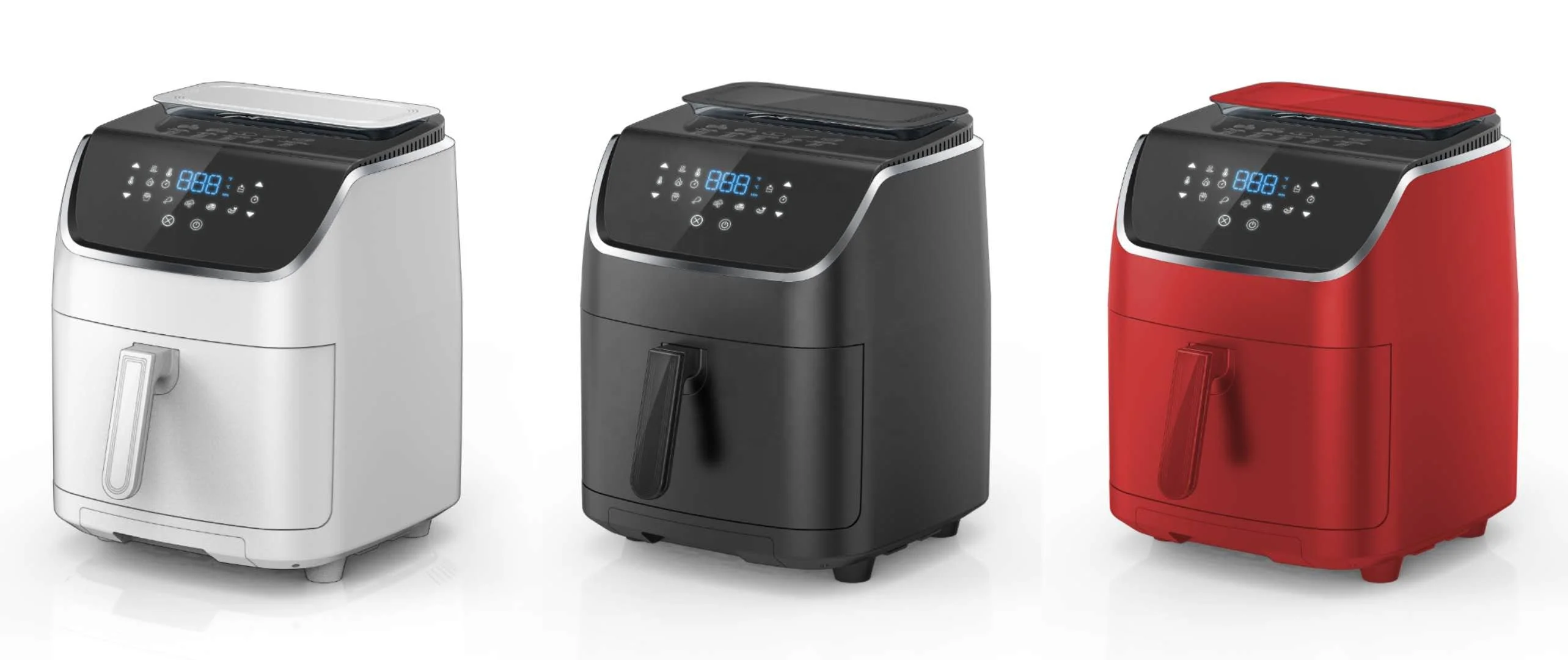 7L Digital Steam Electric Deep Fryer Steam air Fryer