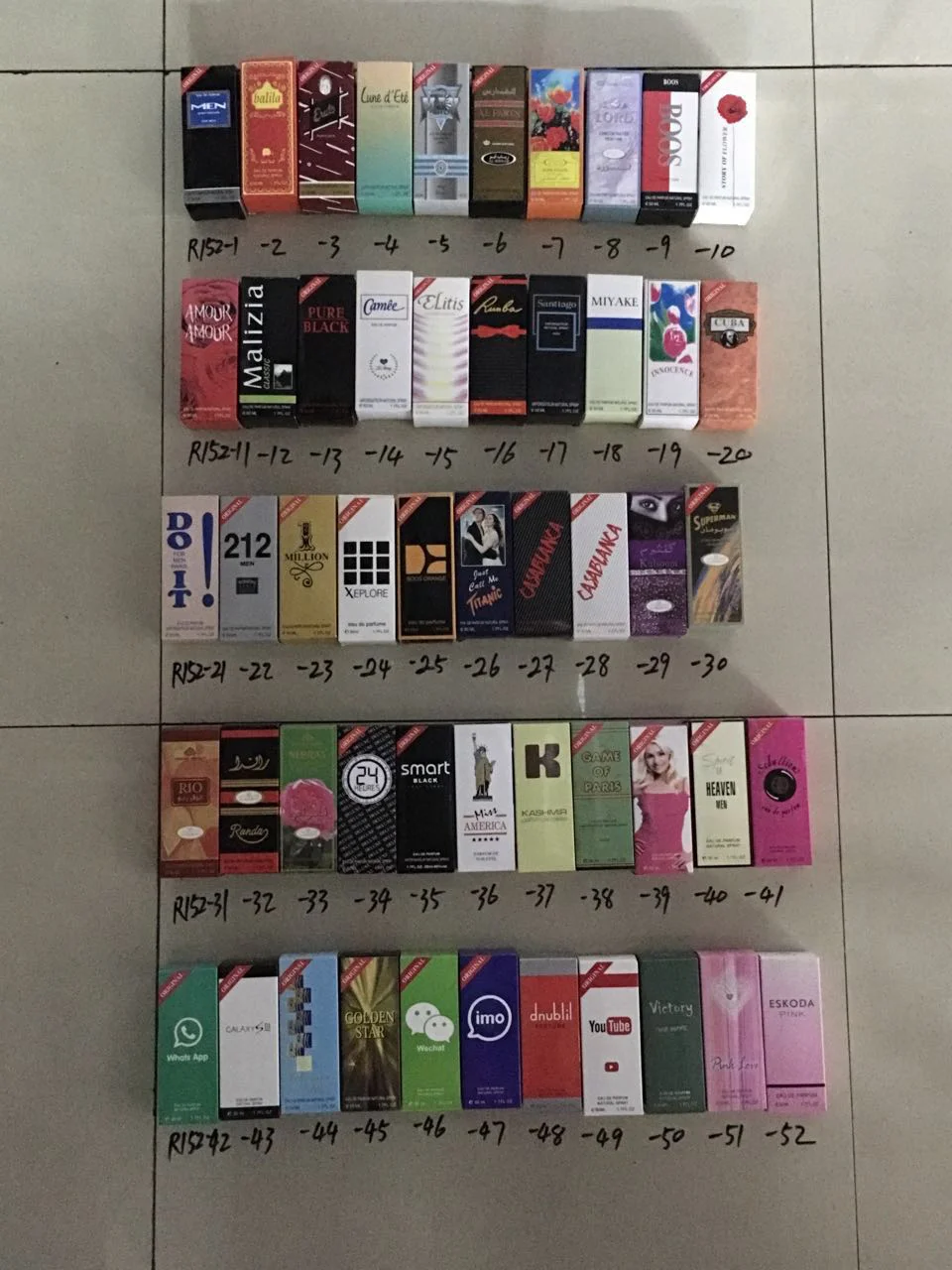 Hot sale  elegant packaging 50ml women perfume with sweet floral scent