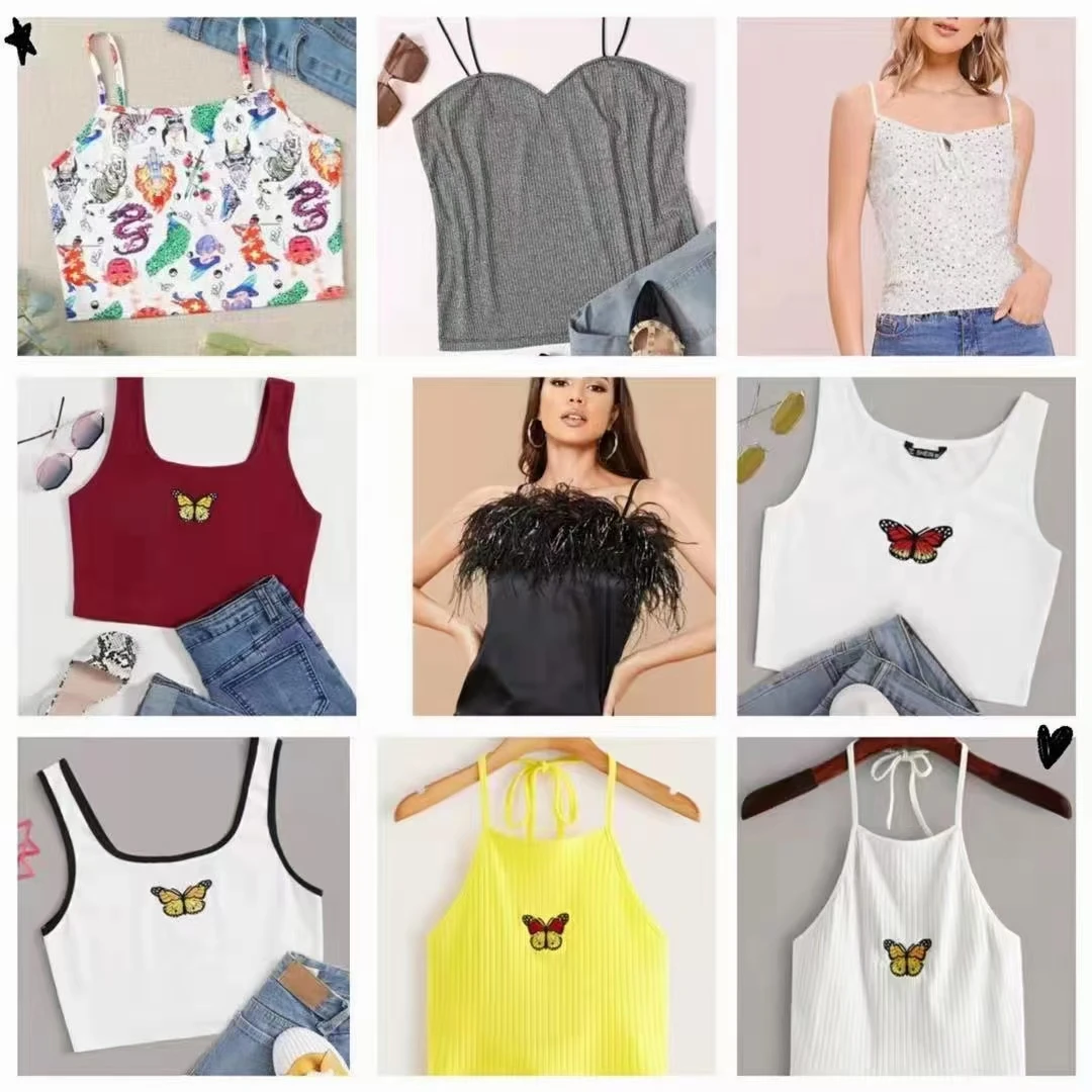 Bulk Wholesale Tops Dress Casual Used Clothes Mixed Type For Womens