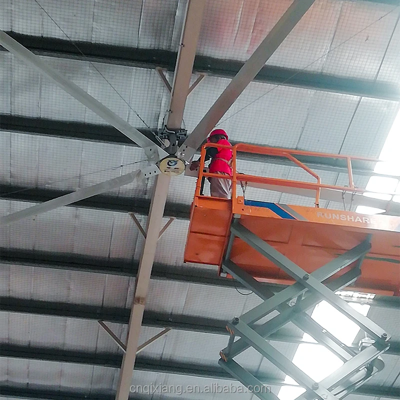 Big Size Factory Ventilation Fans 18ft 20ft 24ft Direct Drive BLDC 5 ...