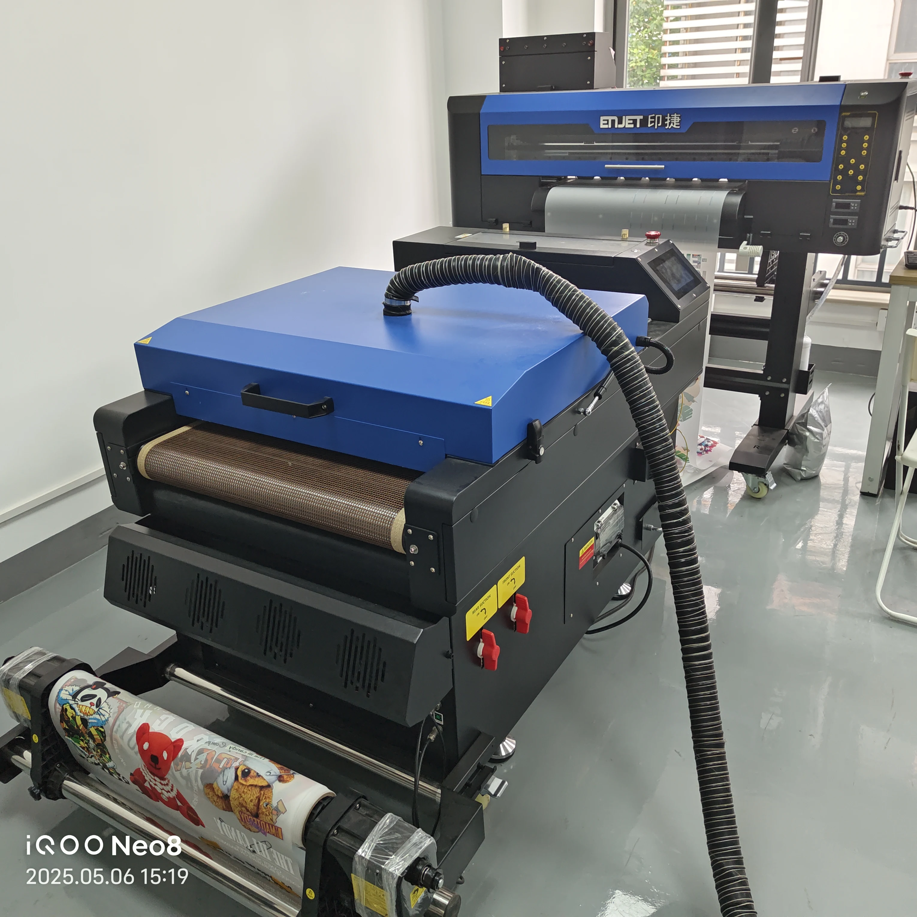2head 4 Heads I3200 Dtf Pet Film Heat Transfer t Shirt Printing Machine 60cm DTF Printer with  White Ink