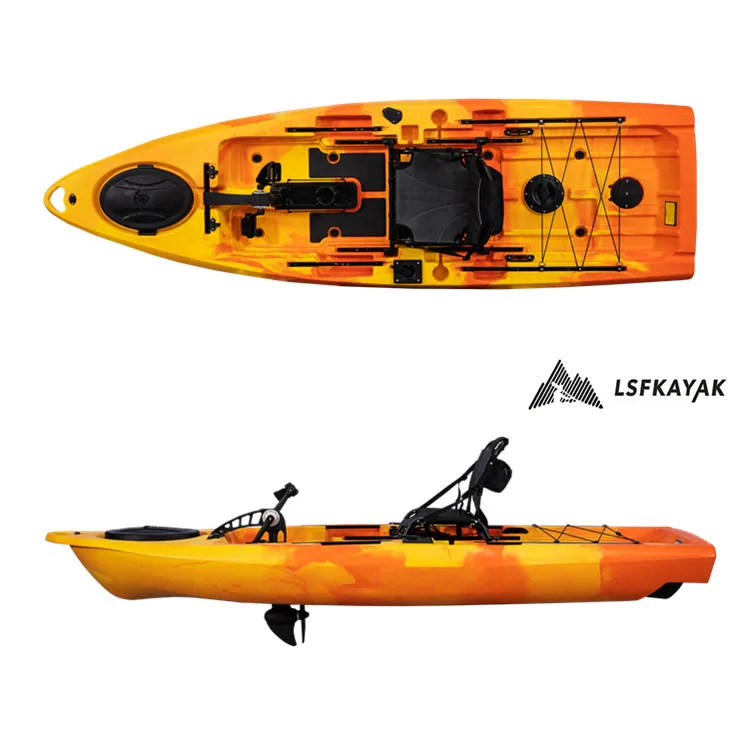 LSF 2024 Season New Designed Kayak Model "Bigfish 108 PDL " 3.28 Meters Fishing Pedal  Kayak