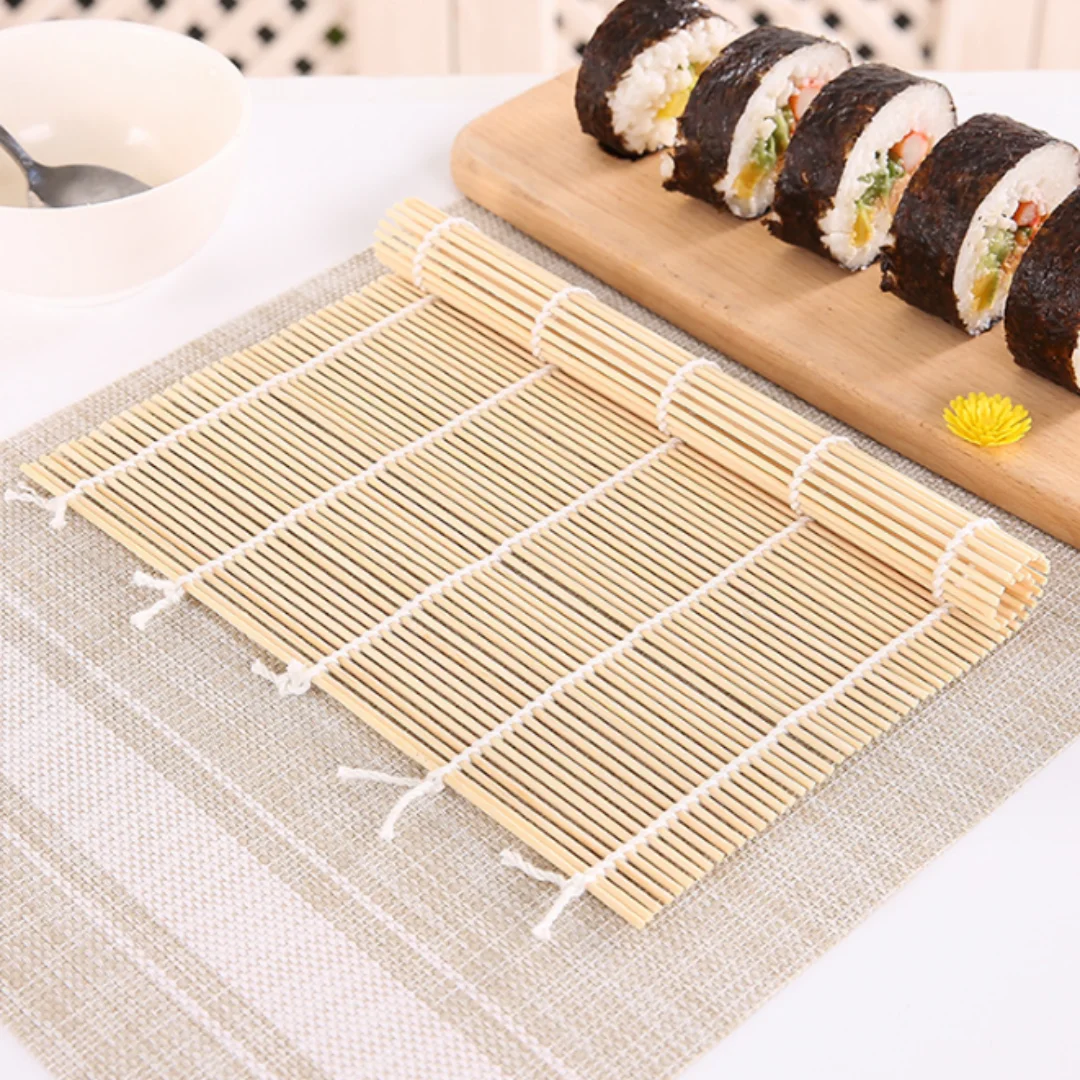 Making Sushi Tools Bamboo Roller Shutter Sushi Curtain Seaweed Roll ...