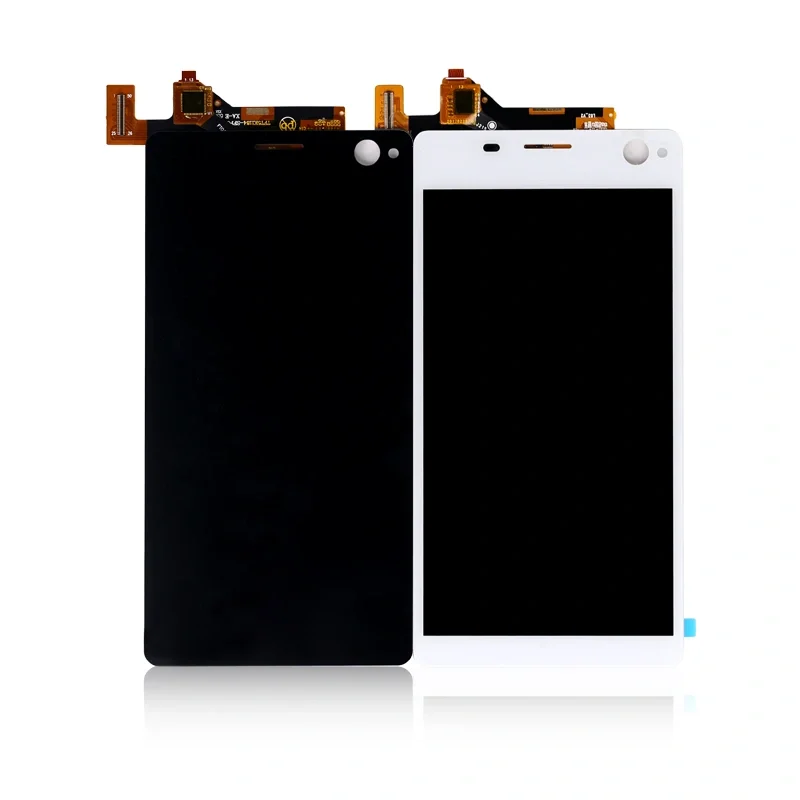 OEM Top Quality Mobile Phone Touch LCD Display Pantalla Screen for C4 LCD Complete