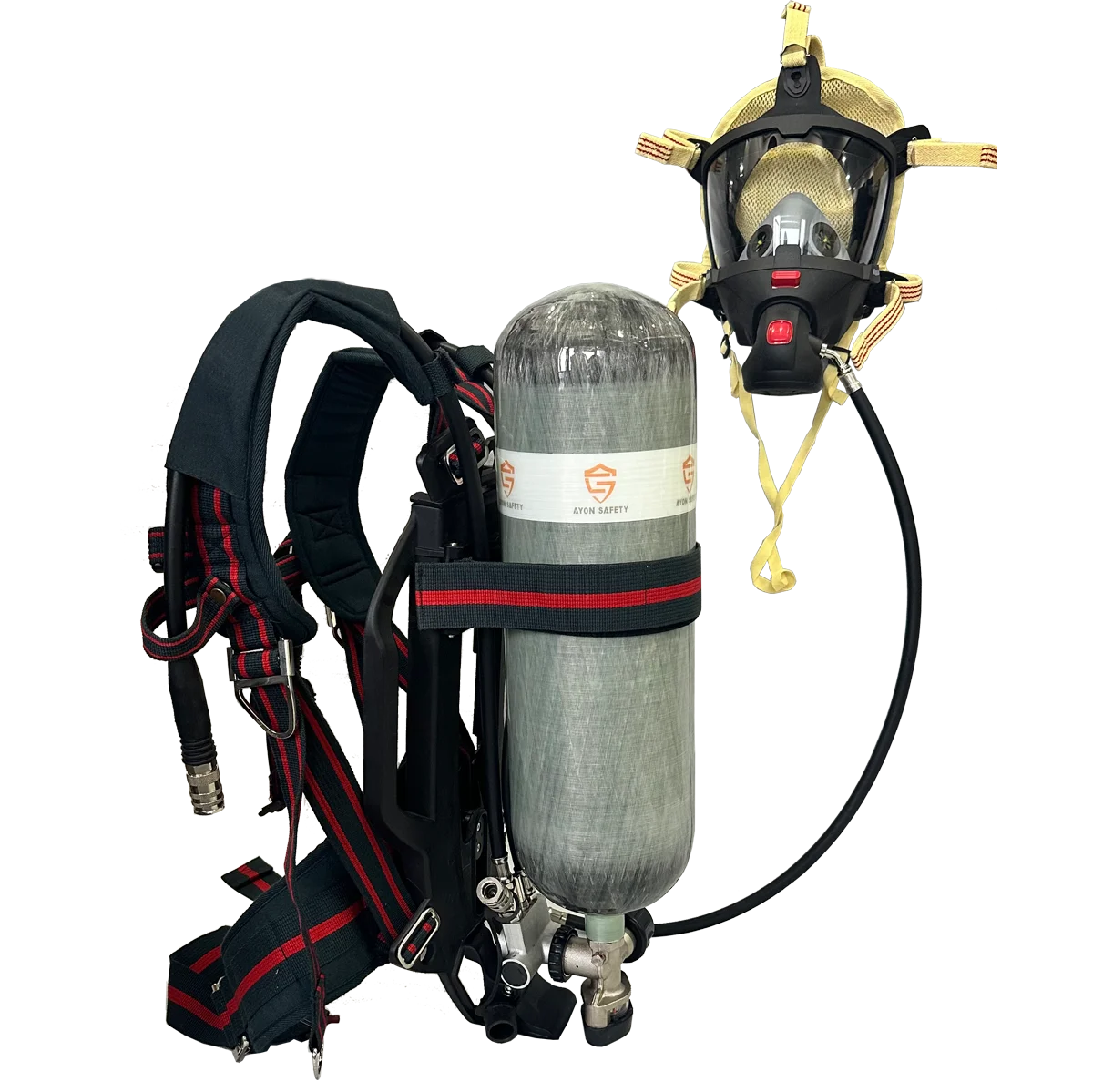 Hot Selling SCBA Anti-Gas Respirator Firefighting Equipment for Fire Rescue