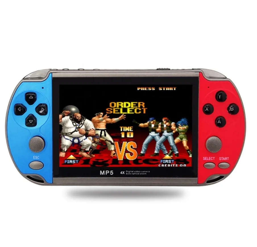 X7 Plus TV Video Handheld Console Portable Hand Held Classic Video Handheld Game Player with AV Cable and Camera