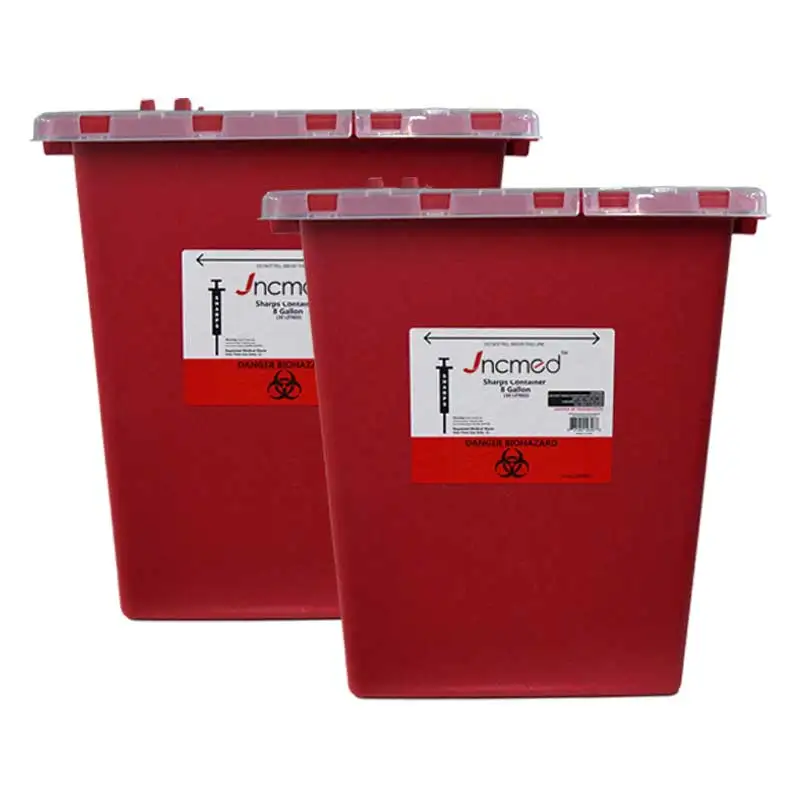 8 Gallon Medical Sharps Container For Chemo Waste Buy Sharps Containers,8gallon Sharp