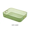 Translucent green - open-top flat design