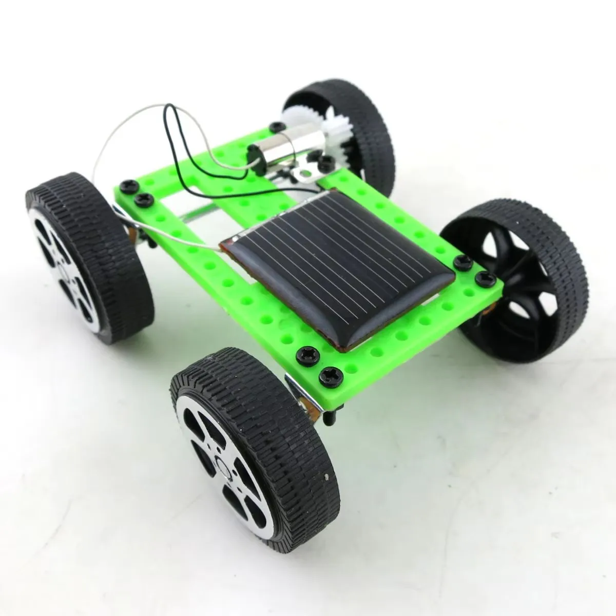 DIY Solar Toy Car - Mini Solar Energy Racer Kit for Kids