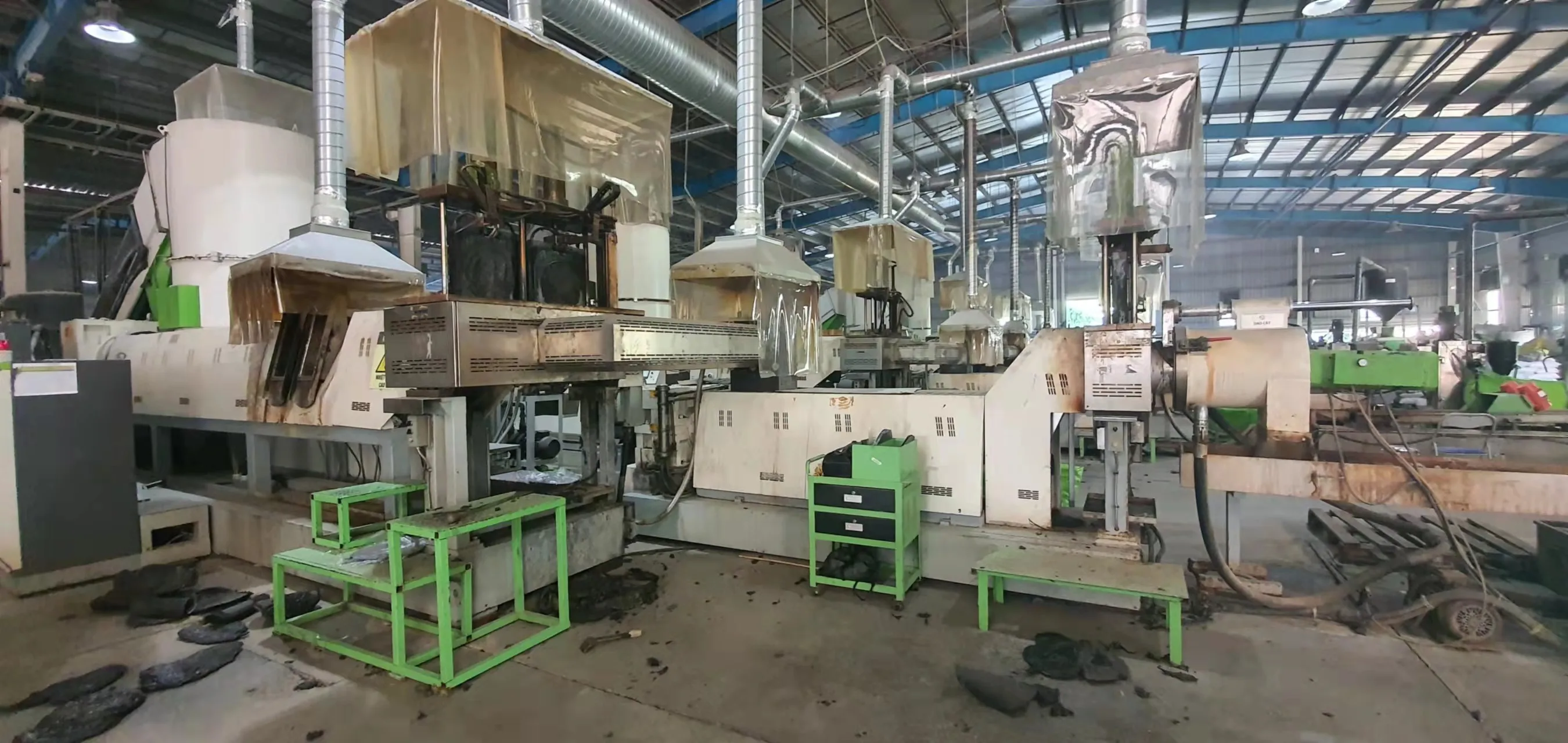 Waste Plastic Recycling Machine Line Plant Waste Plastic Recycling