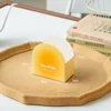 Souffle yellow semicircular small box
