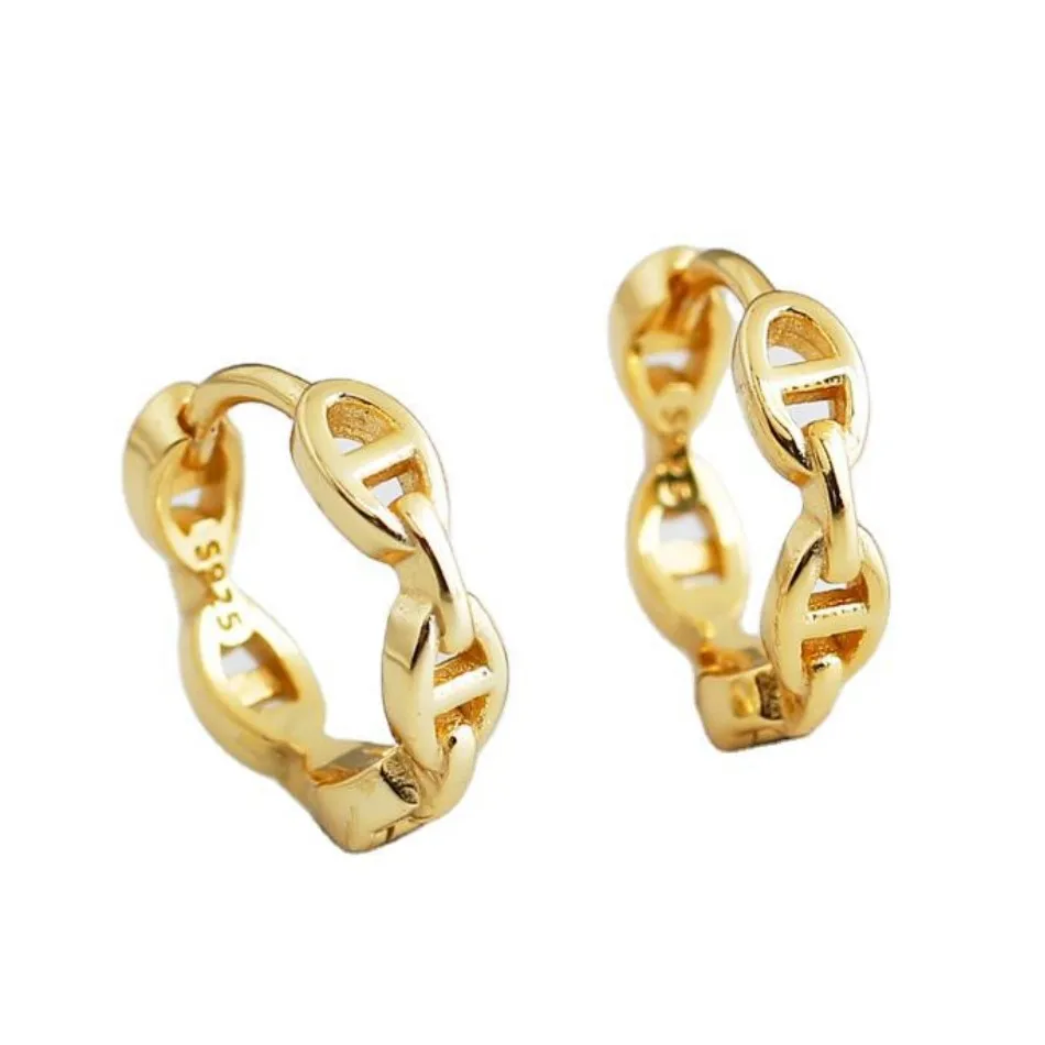 china open hoop huggie earrings supplier