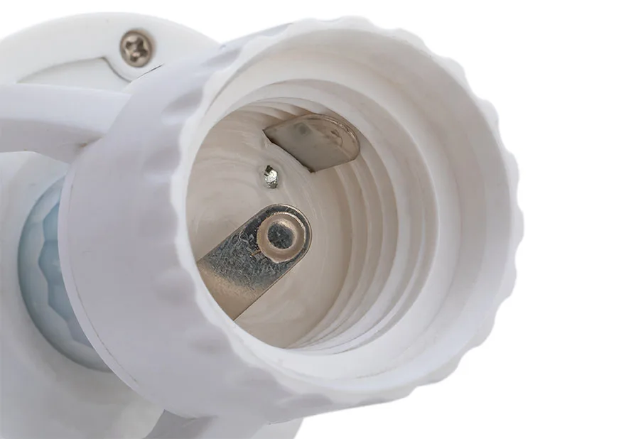 110-220V Input Motion Sensor Socket 360 Degree PIR Infrared  Motion Sensor Lamp Holder