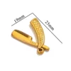 Gold - scraper [about 2.88g each]