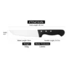 Coltello da Chef Nero 6 Pollici