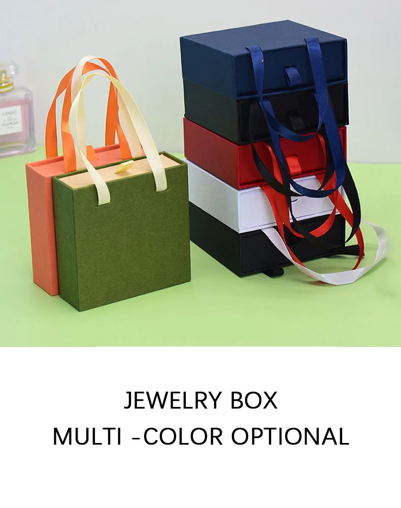 Customizable Eco-Friendly Drawer Jewelry Box Paper Organizers for Display and Storage