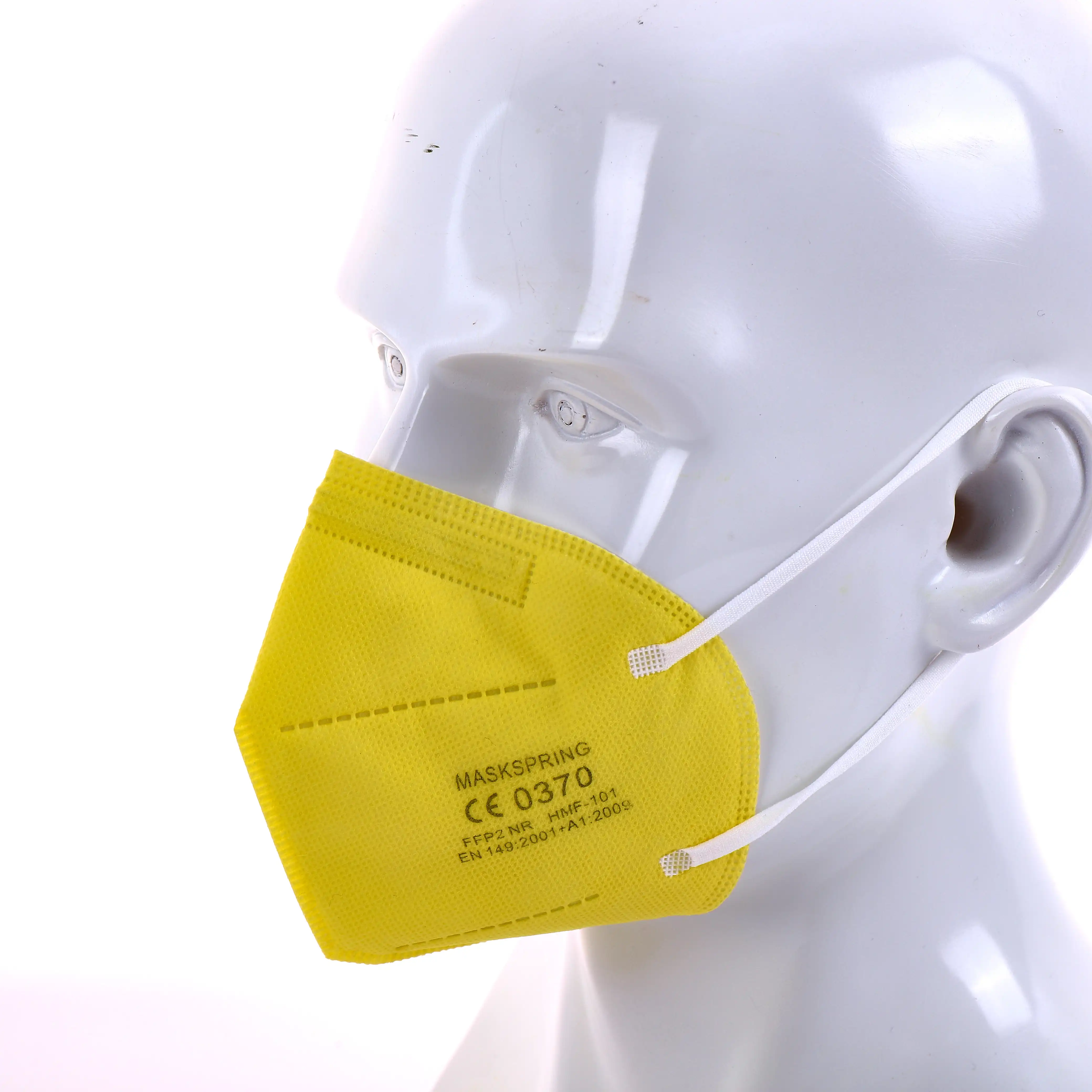 Face Mask Particulate Filter Respirator FFP2 Dust Mask CE Certificate Approved Disposable Mask Earloop Filter FFP2 NR