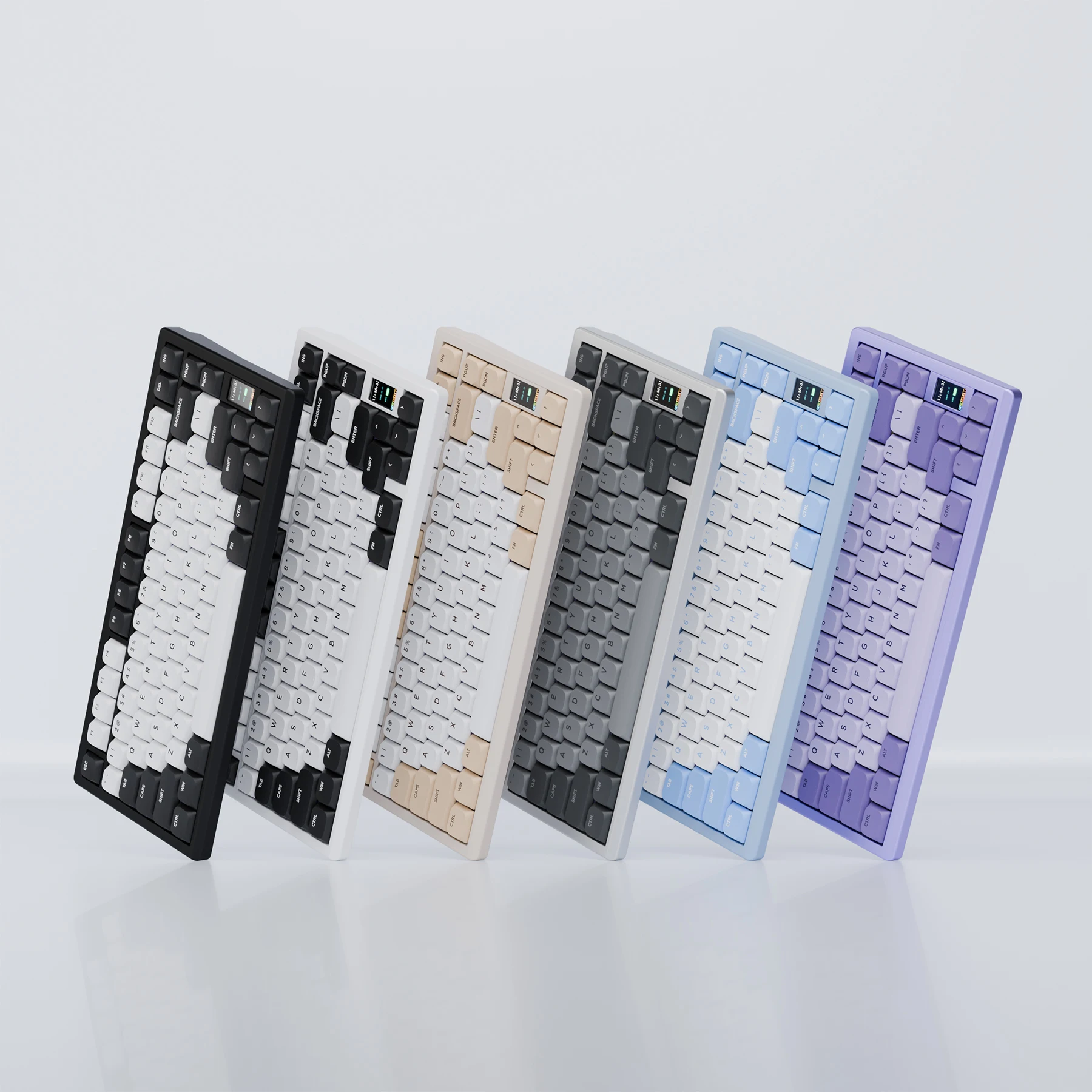 Chilkey ND75 LPLCDスクリーンキーボードトップマウントロー