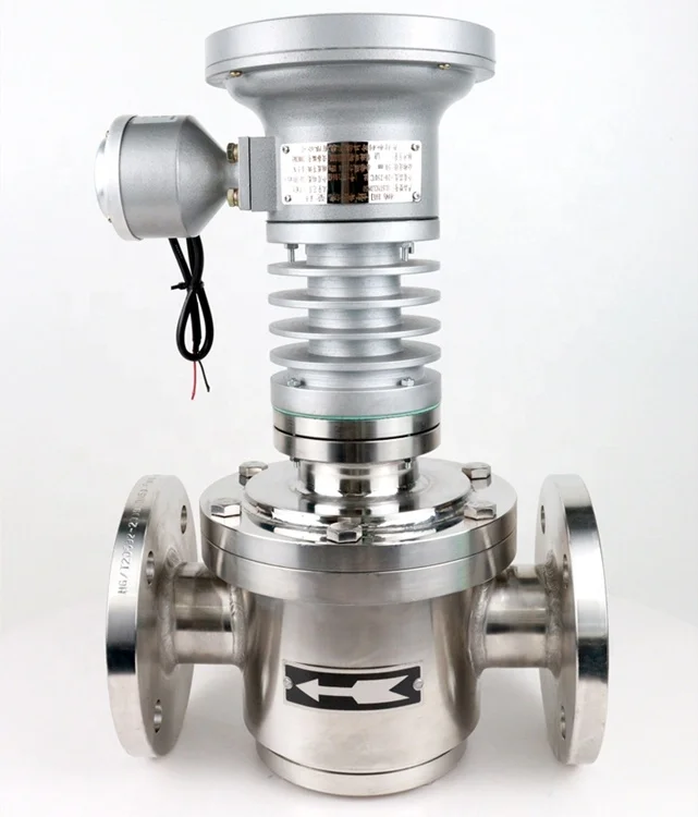 Intelligente digitale display flowmeter 4-20ma Roestvrij staal 304 Flowmeters vloeibare olie lijm water ovale tandwielstroommeter