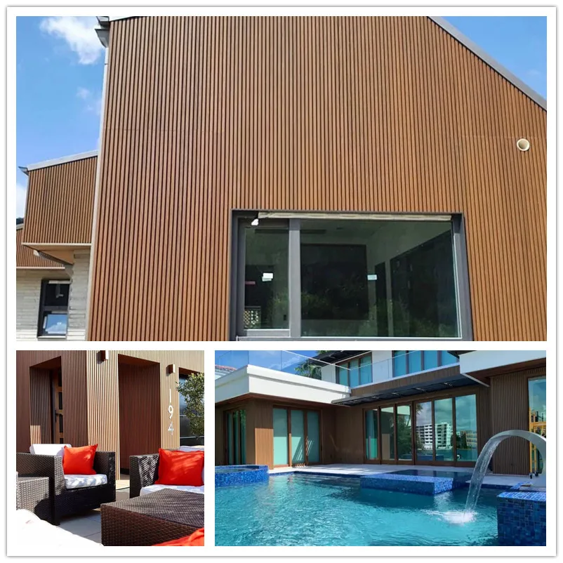 Photo inspiration: Visual Reference: Eco Wood Luxury Exterior Wall Cladding Panels