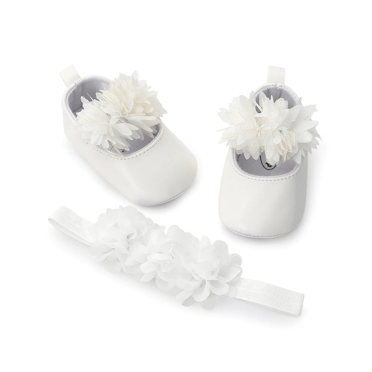 Fashion Beautiful Flower Spring&autumn Soft Sole Toddler Princess Baby Girl Shoes