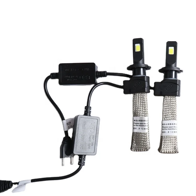 TACPRO LED Headlight S7 H4 H7 H11 Bulb Car Light Copper Belt Cooling