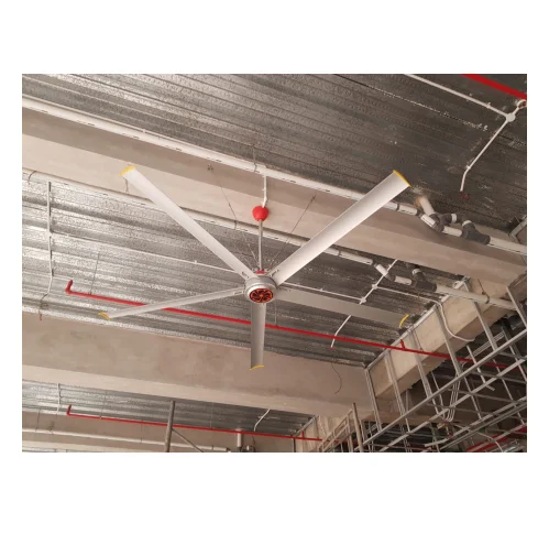Permanent magnet brushless DC large industrial ventilation ceiling fan