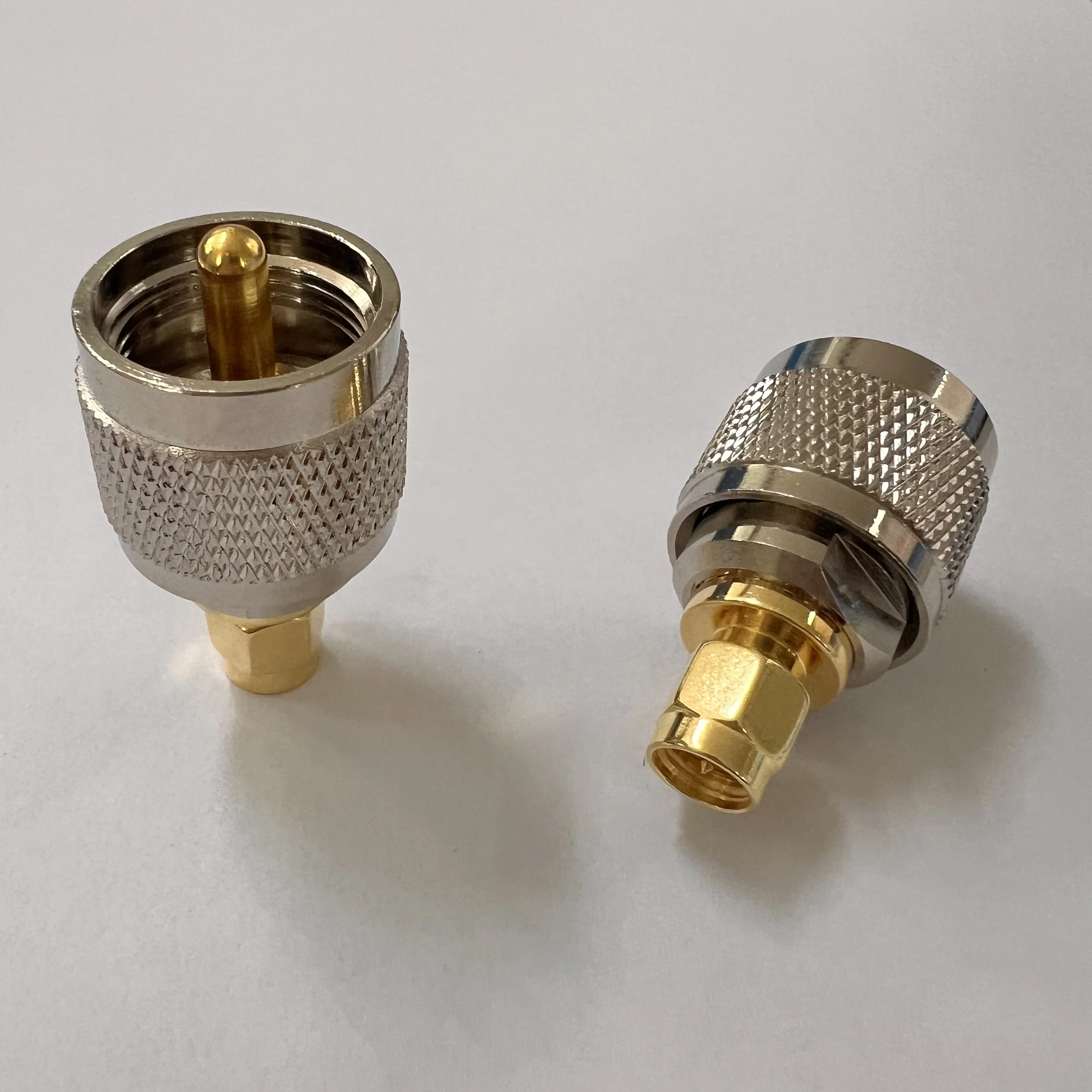 Good Performance SMA/UHF-JJ Adapter Connector SMA Male to UHF Male Adapter Connector factory