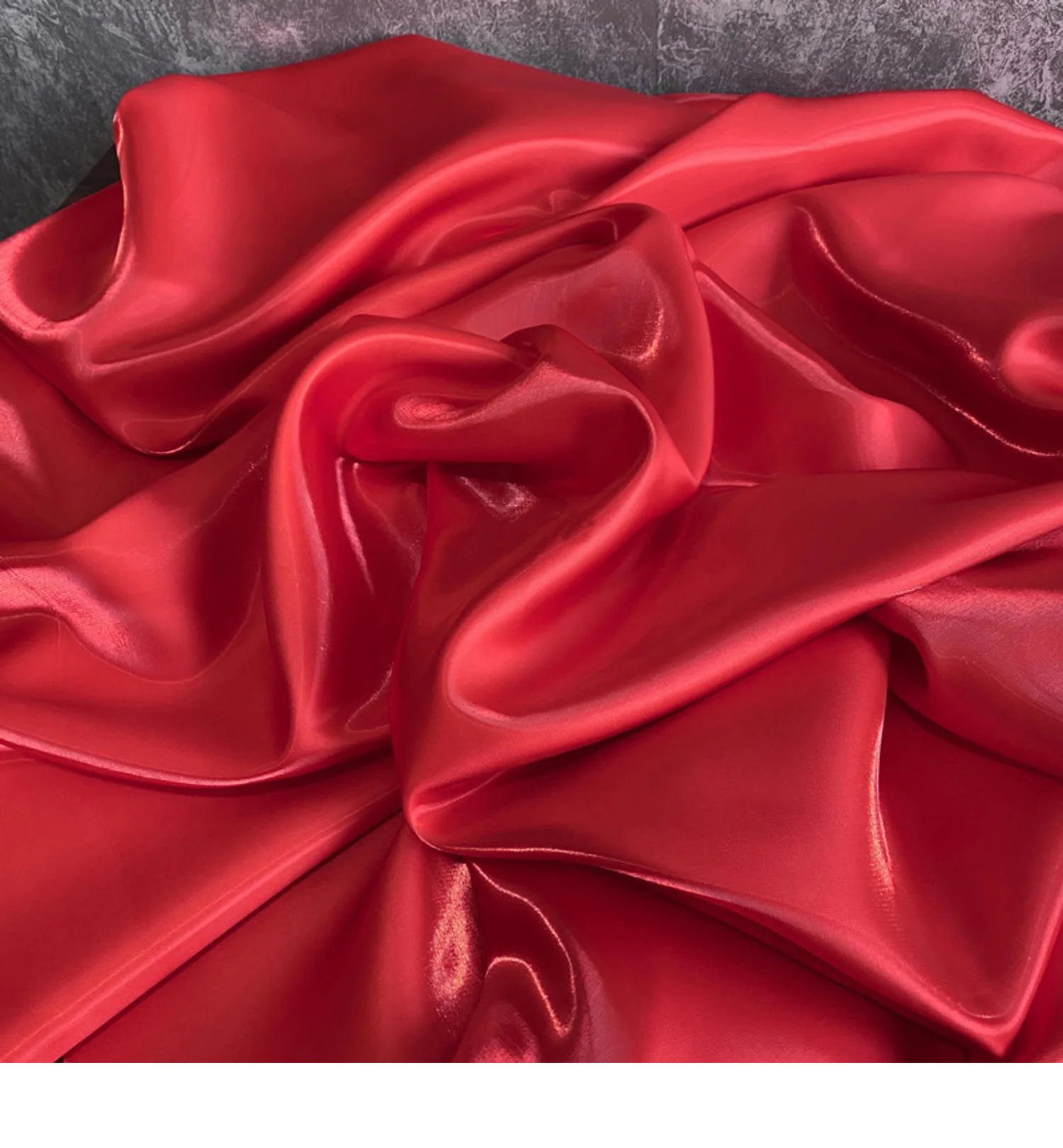 Luxury Glossy Metallic Liquid Satin Galaxy Fashion Shiny Satin Fabric for  Dress