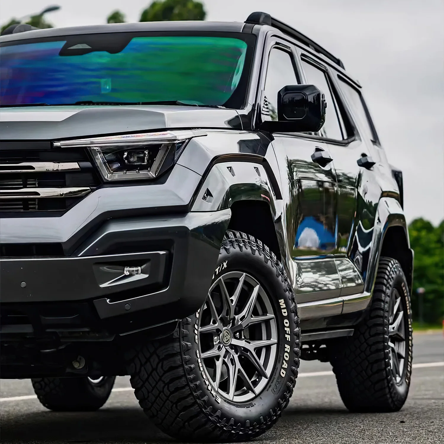XL 1-Piece Monoblock Custom Forged Wheel 4x4 off Road & Suv Car Alloy Wheel Rim for Jeep Wrangler Ford Bronco Atv Wheel - Image 2
