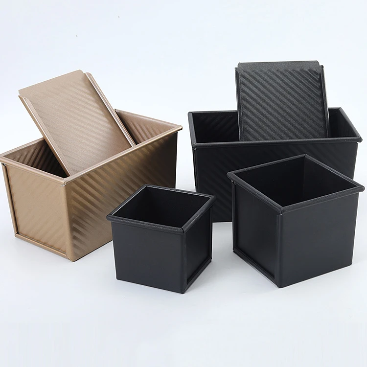 Teglia Per Pane Pullman - Stampo Quadrato Con Coperchio, Antiaderente, Per Toast E Pagnotte - Foto 10