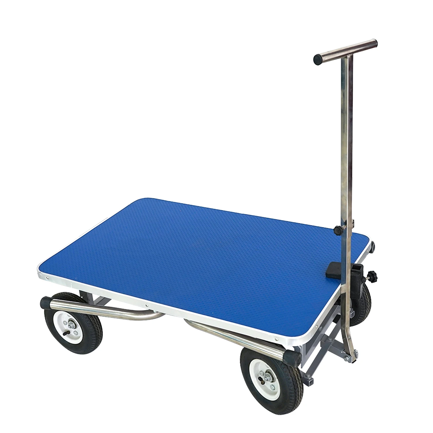 Grooming table outlet with wheels