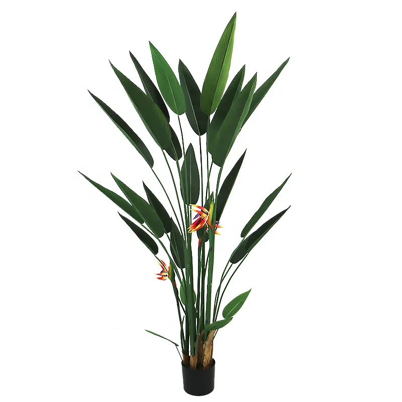 Maceta De Plástico Para Decoración Del Hogar Y Paisaje,6 Pies De  Alto,Pájaro Falso Del Paraiso,Planta - Buy Artificial De Aves Del Paraíso  De La Planta,Ave Del Paraíso De La Planta Con Flores,Decorativa