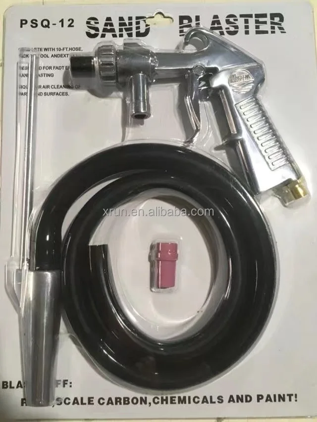 Sand Blaster Gun,Sandblasting Sandblaster Gun Kit For Sandblast Blast