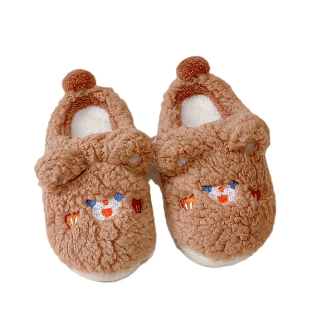 Новый дизайн, зимние тапочки, плюшевая утка, тапочки в форме животного, теплые тапочки