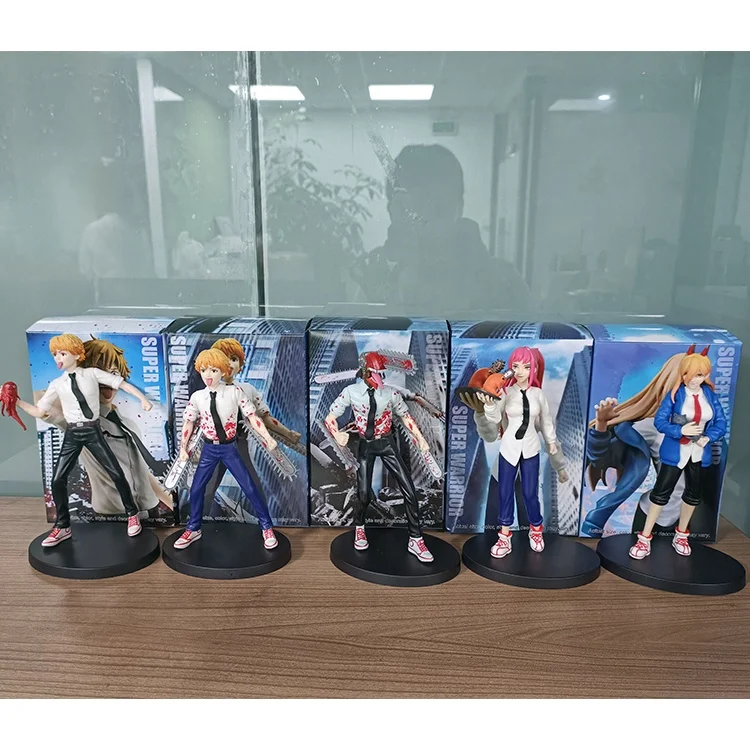 18cm Motosserra Homem Denji Anime Figuras De Ação Modelo Brinquedos Para  Crianças Presente Montagem Chainsaw Man - Escorrega o Preço