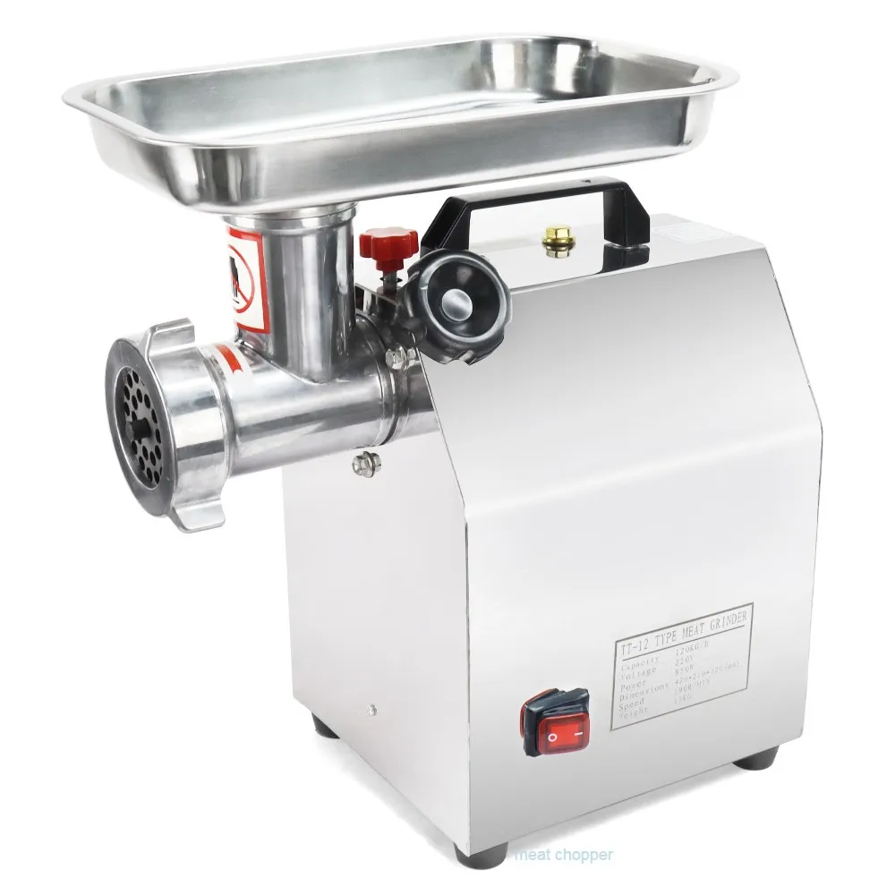 Factory Supplier Industrial Meat Mincer Stainless Steel Commercial Chopper Meat Grinding for Food