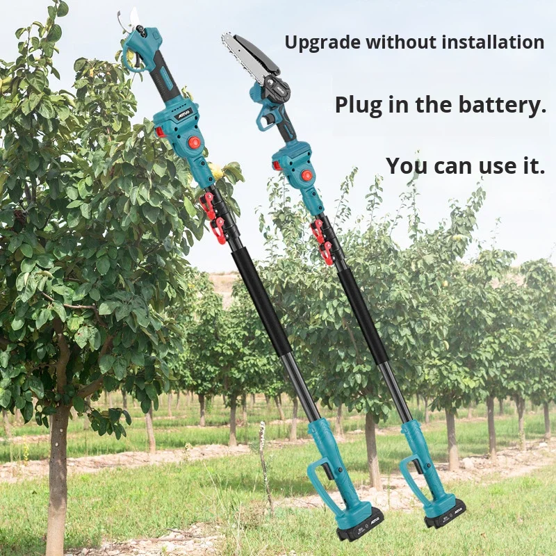 Customized High Branch Telescopic Electric Pruning Shears for Fruit Branch China Origin