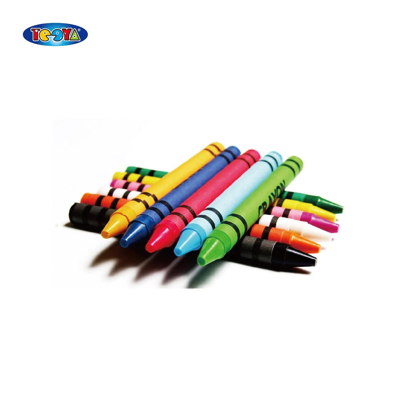 8X90MM WAX CRAYON WITH GOOD QUALITY 6CT 8CT 12CT 16CT 24CT 48CT 64CT FOR CHOOSE