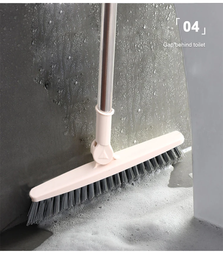 Corner Gap Floor Brush With Long Handle Kitchen Bathroom Floor