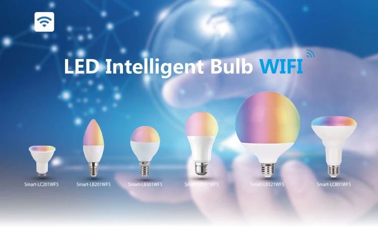 wifi tuya smart GU10 5W 450LM LED bulb(图1)