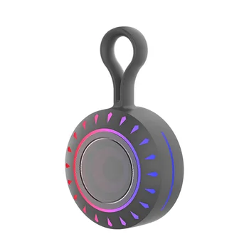 NEW Colorful Musical Rhythm V5.3 Wireless Portable Mini RGB Shower Travel Speaker Outdoor Waterproof Bluetooth Speaker