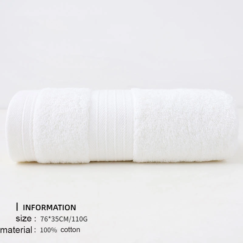 Wholesale white wedding gift towel manufacturers thickened bath towel manufacture