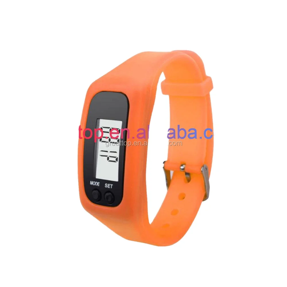 Pedometro Da Polso Sportivo Da Corsa Ad Alte Prestazioni Personalizzato In  Fabbrica - Buy Bracciale Pedometro,Pedometro Digitale,Contapassi Da Polso  Product on Alibaba.com