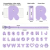 Purple-S(30 letters+1 collar)